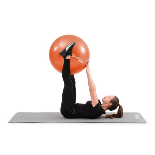 Фитбол  Hop-Sport 65cm HS-R065YB orange + насос - фото №6